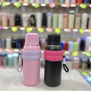 فلاسک وکیوم باتل ۸۰۰ میل دور سیلیکونی استیل 316