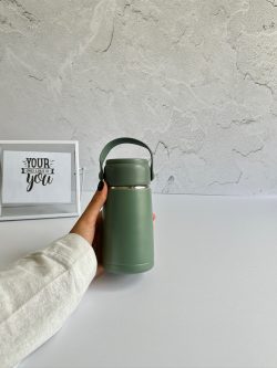 مینی تراول ماگ برند اینجوی دسته دار حجم ۳۵۰ میل
