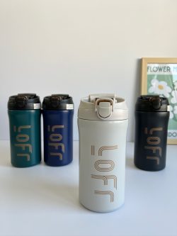 تراول ماگ دوحالته قفلدار لوفر (lofer) ۶۰۰ میل استیل ۳۱۶