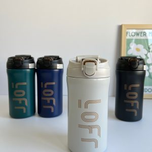 تراول ماگ دوحالته قفل‌دار لوفر (lofer) ۶۰۰ میل استیل ۳۱۶