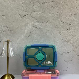 ظرف غذای استیل واشر دار ظرفیت ۹۵۰ میل + ۸۰ میل (لانچ باکس-launch box)