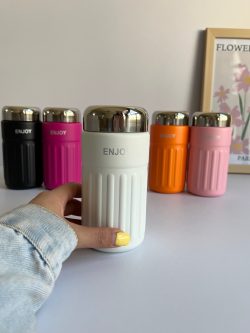 مینی تراول ماگ شیاردار انجوی 320 میل استیل 316